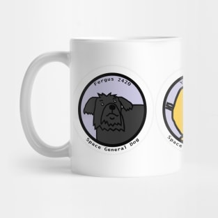 Cute Animals Space Crew Portraits Mug